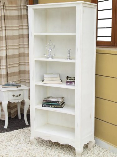 Homescapes Vintage Bookcase With Cabriole Legs New Orlans French