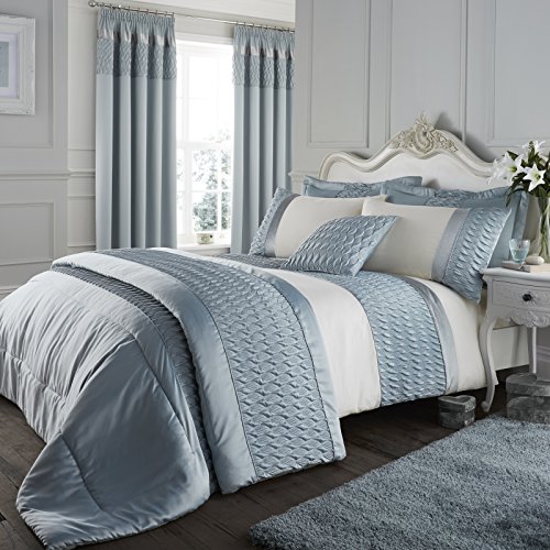 Catherine Lansfield Signature Quilted Luxury Satin Duvet Cover Set