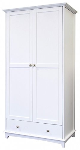 Contemporary Look Shabby Chic Wooden 1 Drawer 2 Door