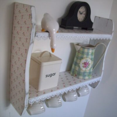 54cm x 45cm Shabby Chic White Small Roses Shelves with Lace Trim & Cup Hooks, Spice Rack, kitchen Shelves, Kitchen Furniture 54cm x 45cm Shabby Chic White Small Roses Shelves with Lace Trim &amp; Cup Hooks, Spice Rack, kitchen Shelves, Kitchen Furniture 54cm x 45cm Shabby Chic White Small Roses Shelves with Lace Trim Cup Hooks Spice Rack kitchen Shelves Kitchen Furniture 0 400x400