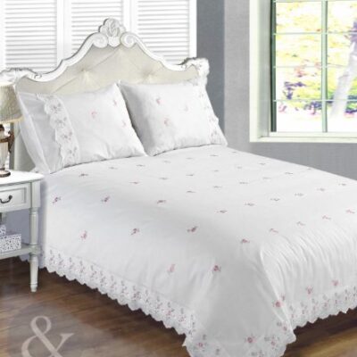 Bedsure white washed duvet cover set king size with zipper closure,ultra soft hypoallergenic comforter cover sets 3 pieces (1 duvet cover + 2 pillow shams), 104x90 inches. pintuck duvet cover and pillowcases set