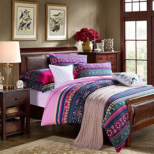 barriere Vedhæft til flyde over FADFAY, Home Textile, Modern Colorful Boho Bedding, Fashion Adult Bedding  Set Sexy, Luxury Disigner Bedding Sets, King Size Duvet Covers, 4Pcs