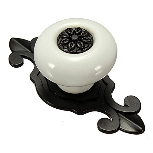 KINGSO Vintage Ceramic Door Knobs Drawer Pull Handle Cabinet