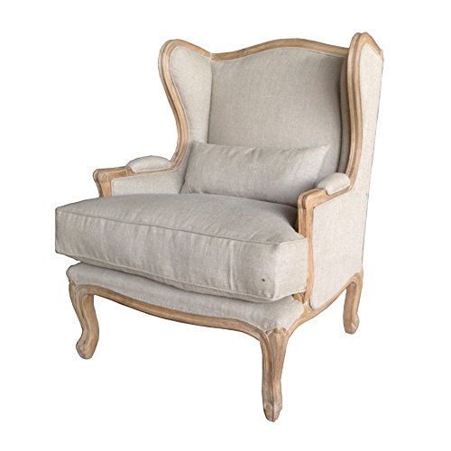A Beautiful Carved French Style Shabby, Shabby Chic Armchair