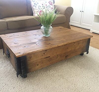 Shabby chic ottoman coffee table deals