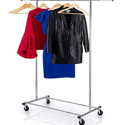 clothes rack heavy duty commercial grade (chrome) clothes rail for clothing, garment rack adjustable clothing rack, clothing rail 200 lbs capacity Clothes Rack Heavy Duty Commercial Grade (Chrome) Clothes Rail for Clothing, Garment Rack Adjustable Clothing Rack, Clothing Rail 200 LBS Capacity Clothes Rack Heavy Duty Commercial Grade Chrome Clothes Rail for Clothing Garment Rack Adjustable Clothing Rack Clothing Rail 200 LBS Capacity 0 400x400