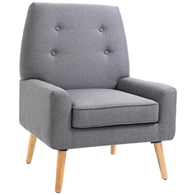 homcom nordic single cushion padded chair wooden armchair button tufted seat sponge scandinavian living room bedroom HOMCOM Nordic Single Cushion Padded Chair Wooden Armchair Button Tufted Seat Sponge Scandinavian Living Room Bedroom HOMCOM Nordic Single Cushion Padded Chair Wooden Armchair Button Tufted Seat Sponge Scandinavian Living Room Bedroom 0 400x400