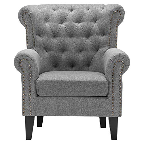Hobson upholstered wingback arm chair deals